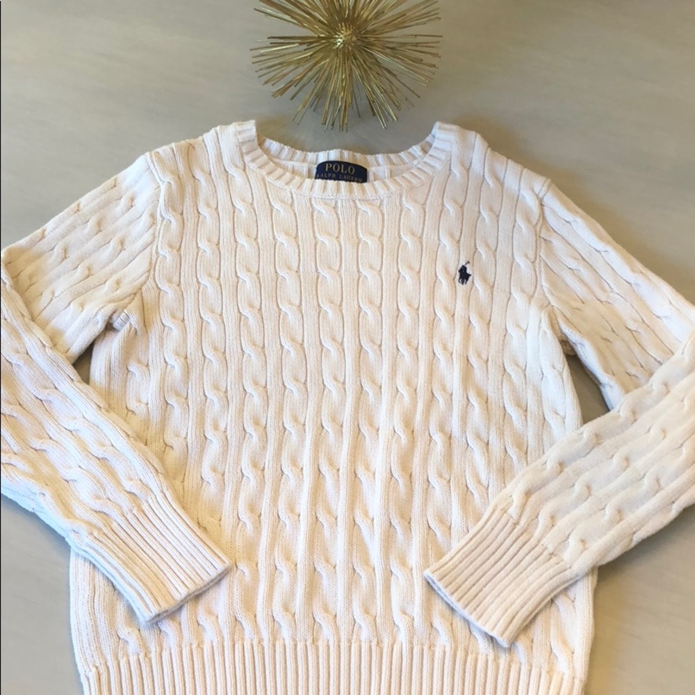 Polo Ralph Lauren cable knit sweater